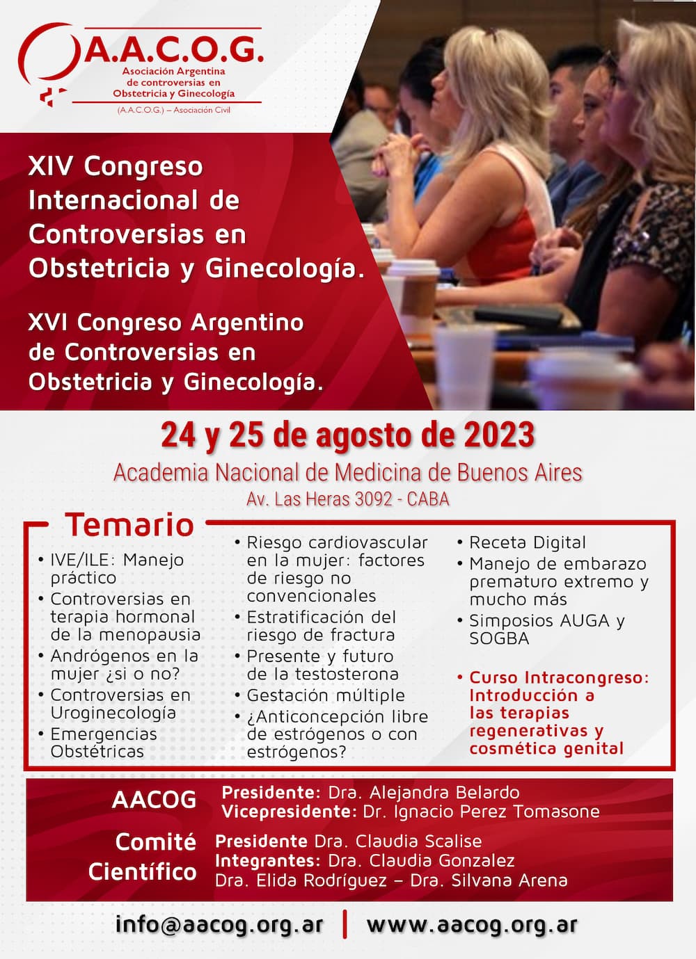 XIV Congreso Internacional de Controversias en Obstetricia y Ginecología