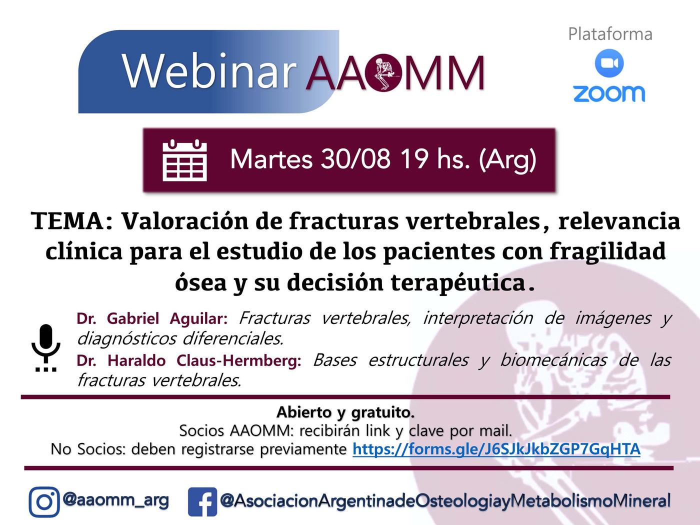 WEbinar AAOMM